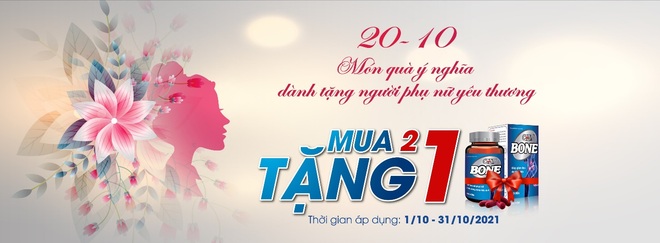 Dành tặng món quà sức khỏe xương khớp cho những người phụ nữ thân yêu nhân ngày 20/10 - 3 Dành tặng món quà sức khỏe xương khớp cho những người phụ nữ thân yêu nhân ngày 20/10 - 3