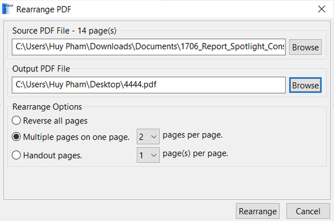 Công cụ hữu ích giúp cắt, ghép, mã hóa… file PDF một cách dễ dàng - 6
