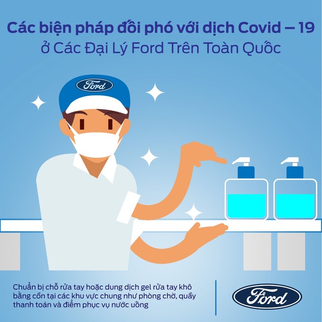 Cùng Ford Việt Nam an tâm chăm sóc xe mùa dịch - 5 Cùng Ford Việt Nam an tâm chăm sóc xe mùa dịch - 5
