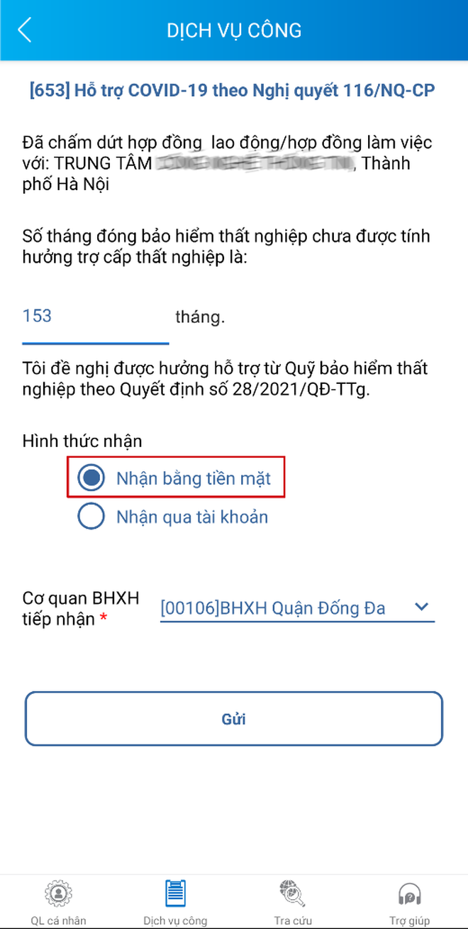 Gói 38.000 tỷ đồng: Cách đăng ký trực tuyến để nhận tiền hỗ trợ - 2