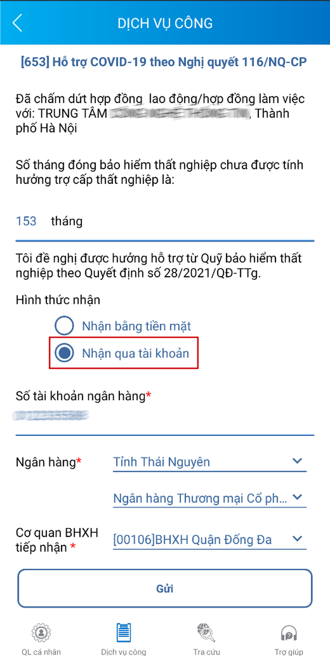 Gói 38.000 tỷ đồng: Cách đăng ký trực tuyến để nhận tiền hỗ trợ - 4