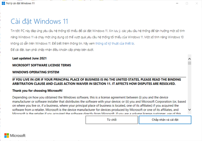 Mẹo giúp nâng cấp máy tính lên Windows 11 ngay mà không cần chờ đợi - 1