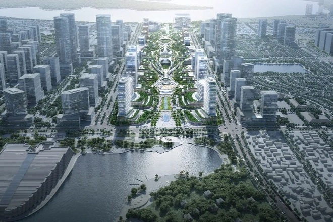 Có gì đặc biệt ở 5 phương án kiến trúc trung tâm hành chính mới của Hà Nội? - 1