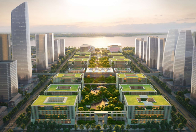 Có gì đặc biệt ở 5 phương án kiến trúc trung tâm hành chính mới của Hà Nội? - 7