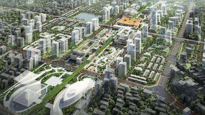 Có gì đặc biệt ở 5 phương án kiến trúc trung tâm hành chính mới của Hà Nội? - 12