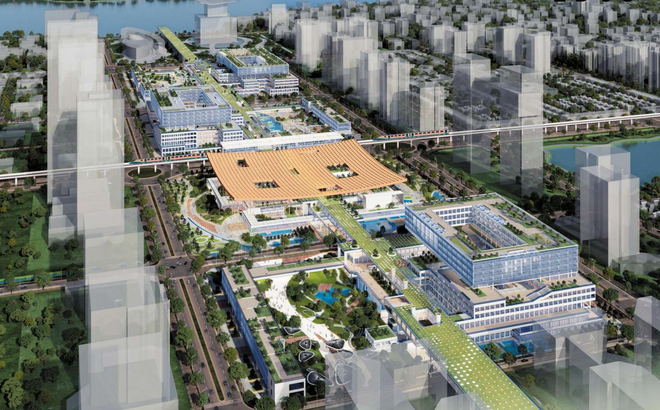 Có gì đặc biệt ở 5 phương án kiến trúc trung tâm hành chính mới của Hà Nội? - 14