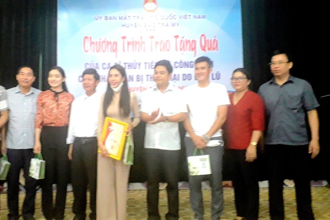 Ba địa phương ở Quảng Nam nói về số tiền từ thiện nhận của ca sĩ Thủy Tiên - 1