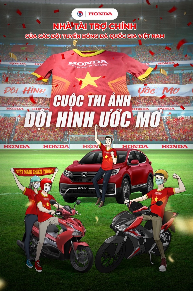 Đình Trọng quẩy cùng Đội hình Uớc mơ và Honda, cổ vũ đội tuyển! - 2 Đình Trọng quẩy cùng Đội hình Uớc mơ và Honda, cổ vũ đội tuyển! - 2