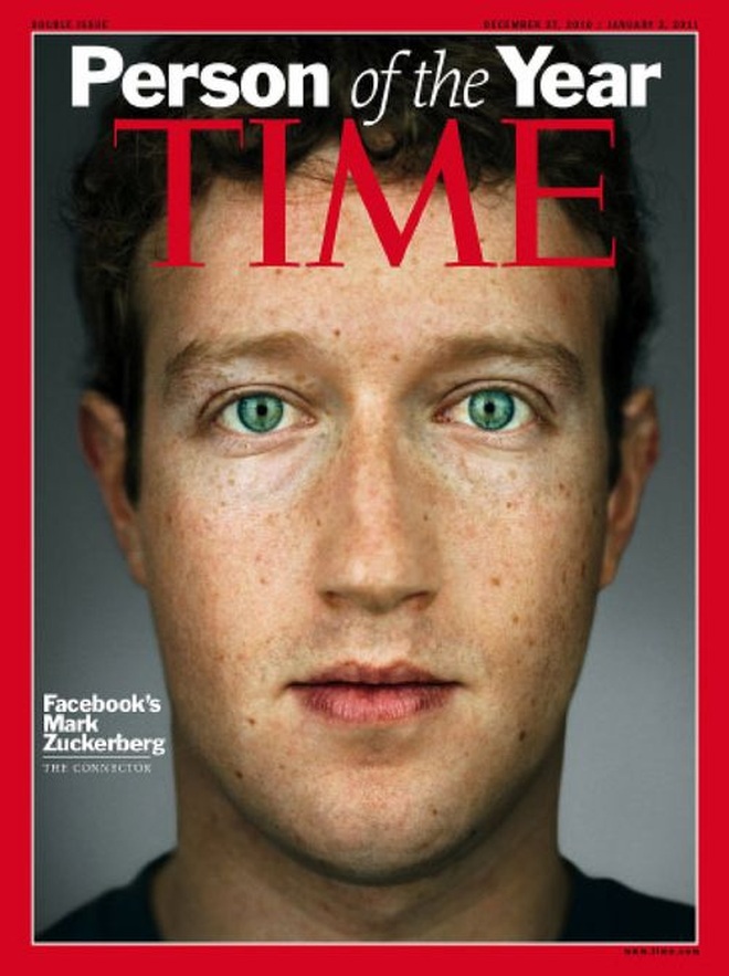 Mark Zuckerberg được Time vinh danh là 