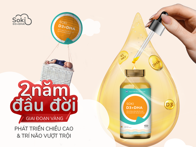 Soki D3 DHA: Dưỡng chất khoa học cho thế hệ công dân toàn cầu phát triển toàn diện - 1 Soki D3 DHA: Dưỡng chất khoa học cho thế hệ công dân toàn cầu phát triển toàn diện - 1