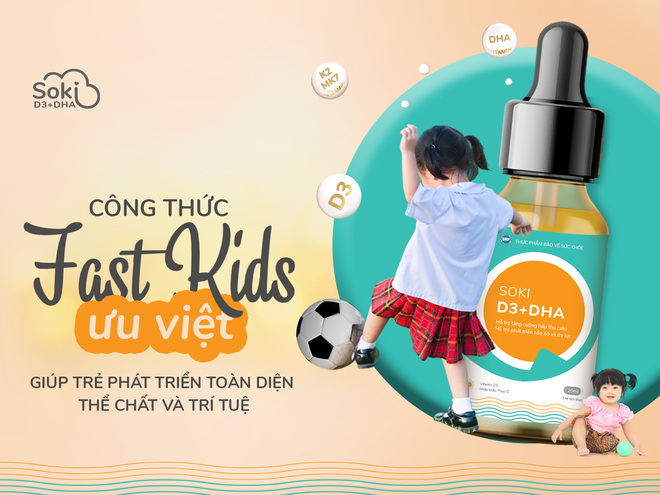 Soki D3 DHA: Dưỡng chất khoa học cho thế hệ công dân toàn cầu phát triển toàn diện - 2 Soki D3 DHA: Dưỡng chất khoa học cho thế hệ công dân toàn cầu phát triển toàn diện - 2