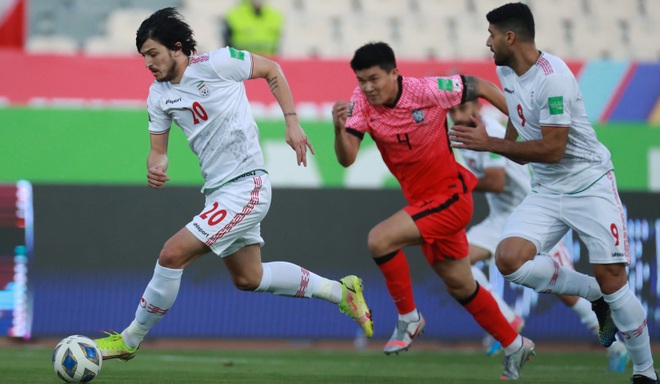 Son Heung Min ghi bàn, Hàn Quốc may mắn cầm hòa Iran - 1 Son Heung Min ghi bàn, Hàn Quốc may mắn cầm hòa Iran - 1