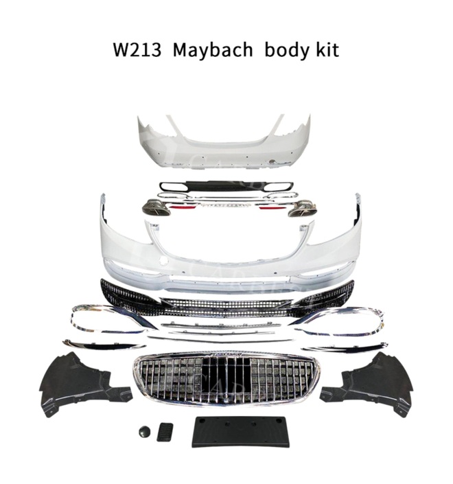 Hô biến E-Class thành Maybach S-Class bằng bộ bodykit giá chỉ 1.500 USD - 2