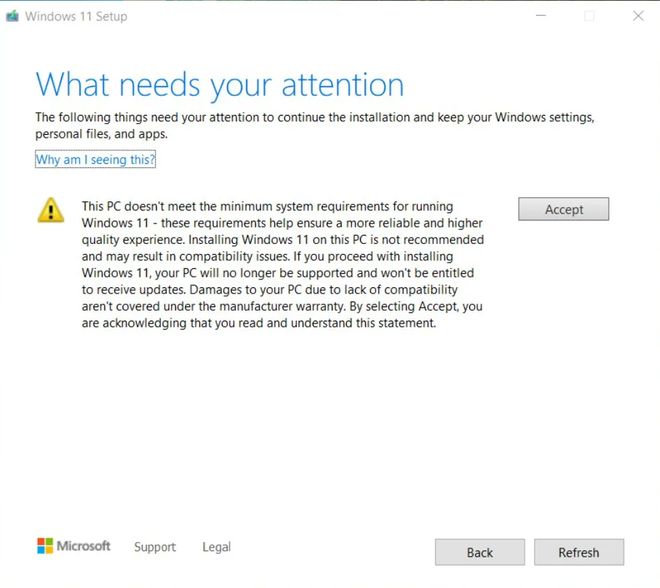 Cách cài đặt Windows 11 trên máy tính không đáp ứng đủ yêu cầu - 8 Cách cài đặt Windows 11 trên máy tính không đáp ứng đủ yêu cầu - 8