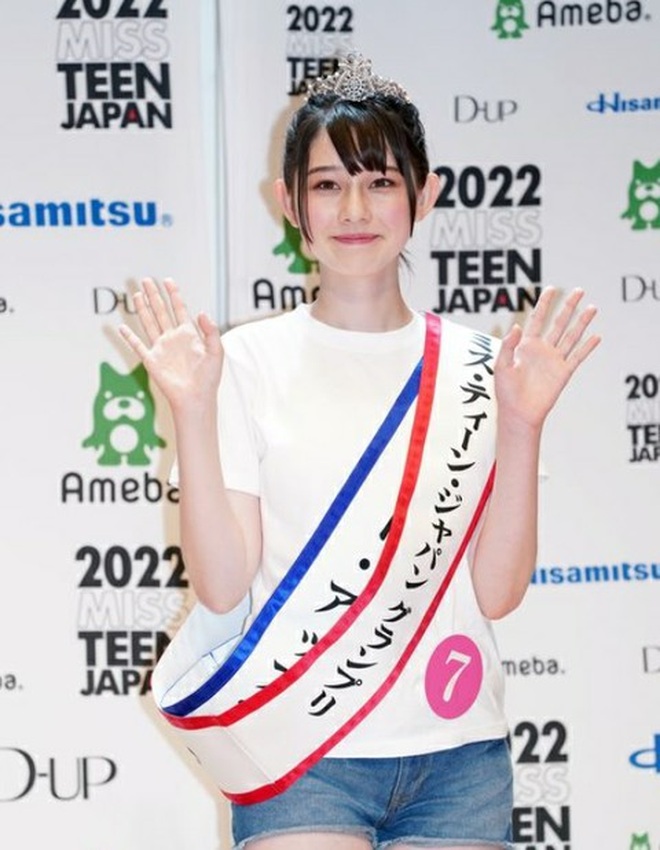 Nhan sắc ngọt ngào của tân Hoa hậu tuổi teen Nhật Bản - 1