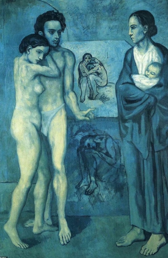Cô gái khỏa thân thu mình trong cô đơn của Picasso vừa lộ diện - 4 Cô gái khỏa thân thu mình trong cô đơn của Picasso vừa lộ diện - 4