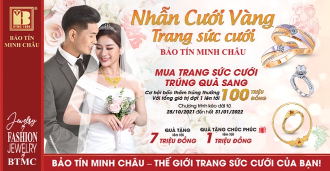 Trang sức cưới Bảo Tín Minh Châu: Dẫn đầu xu hướng, hạnh phúc bất tận - 1
