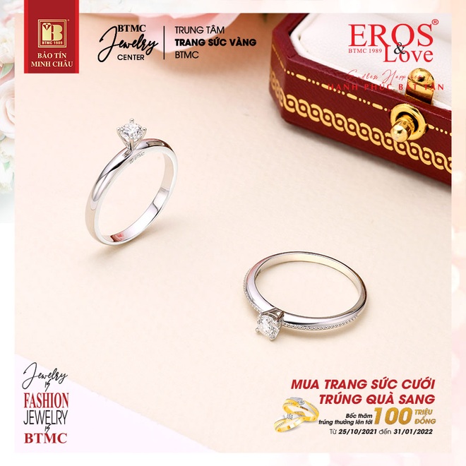 Trang sức cưới Bảo Tín Minh Châu: Dẫn đầu xu hướng, hạnh phúc bất tận - 2 Trang sức cưới Bảo Tín Minh Châu: Dẫn đầu xu hướng, hạnh phúc bất tận - 2