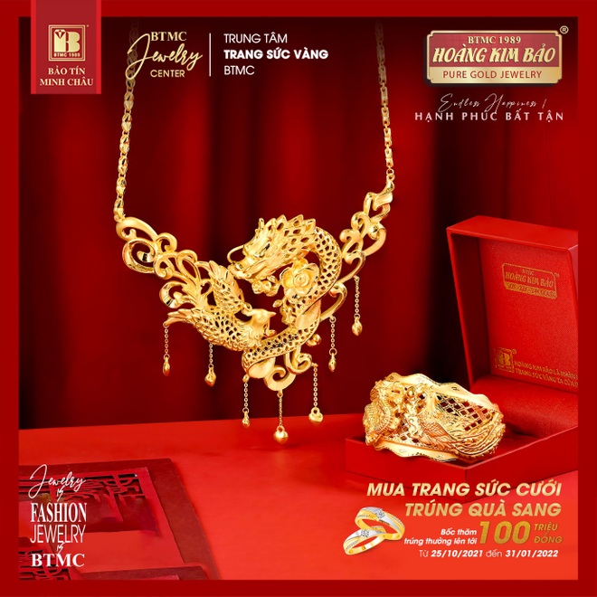 Trang sức cưới Bảo Tín Minh Châu: Dẫn đầu xu hướng, hạnh phúc bất tận - 5 Trang sức cưới Bảo Tín Minh Châu: Dẫn đầu xu hướng, hạnh phúc bất tận - 5