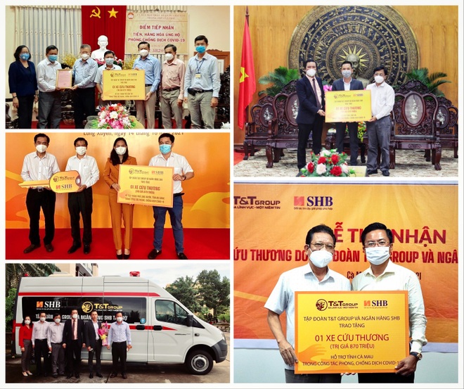 TT Group và SHB tiếp sức công tác chống dịch của nhiều địa phương - 2 TT Group và SHB tiếp sức công tác chống dịch của nhiều địa phương - 2