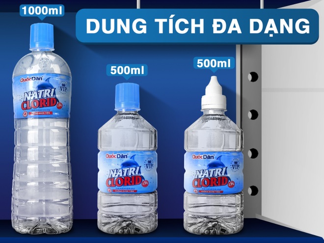 Nước muối sinh lý Quốc Dân bảo vệ sức khỏe trong mùa dịch - 3 Nước muối sinh lý Quốc Dân bảo vệ sức khỏe trong mùa dịch - 3