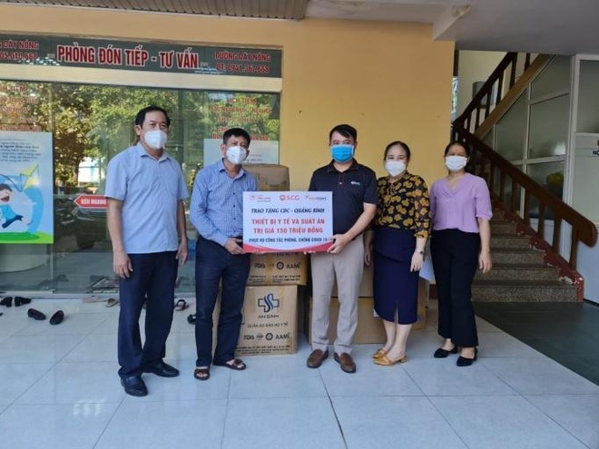 Công ty TNHH Vật liệu Xây dựng Xi măng SCG Việt Nam đồng hành cùng Quảng Bình vượt đại dịch - 1 Công ty TNHH Vật liệu Xây dựng Xi măng SCG Việt Nam đồng hành cùng Quảng Bình vượt đại dịch - 1