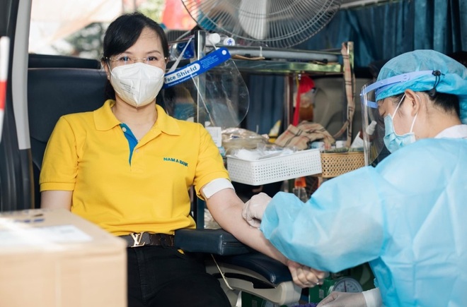 Hành trình 10 năm hiến máu cứu người ở một ngân hàng - 2 Hành trình 10 năm hiến máu cứu người ở một ngân hàng - 2