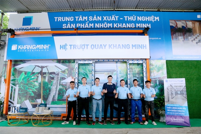 Nhôm Khang Minh tiên phong mô hình hệ thống trung tâm sản xuất - thử nghiệm cửa nhôm - 2 Nhôm Khang Minh tiên phong mô hình hệ thống trung tâm sản xuất - thử nghiệm cửa nhôm - 2