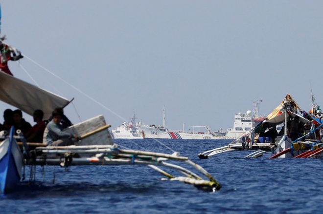 Philippines phản đối hành vi khiêu khích của Trung Quốc ở Biển Đông - 1 Philippines phản đối hành vi khiêu khích của Trung Quốc ở Biển Đông - 1