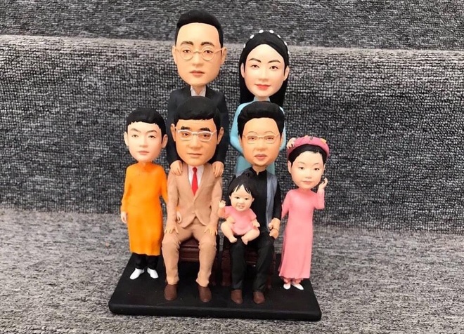 Sốt chế tác tượng tí hon làm quà tặng dịp 20/10 - 9 Sốt chế tác tượng tí hon làm quà tặng dịp 20/10 - 9