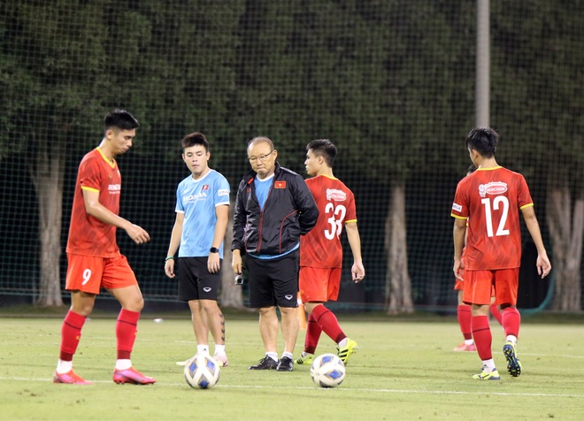 HLV Park Hang Seo yêu cầu khắt khe với U23 Việt Nam ở buổi tập cuối tại UAE - 4