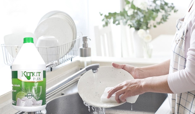 Nước rửa chén Kitkit Plus - sự lựa chọn hữu hiệu cho bà nội trợ Việt - 1 Nước rửa chén Kitkit Plus - sự lựa chọn hữu hiệu cho bà nội trợ Việt - 1