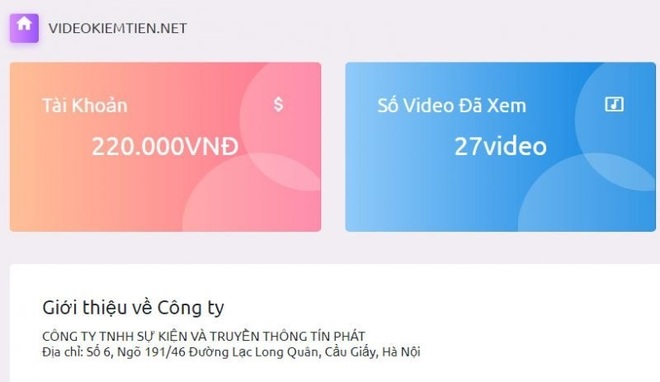Con mồi sập bẫy với chiêu xem video, đọc tin tức kiếm tiền qua mạng - 1 Con mồi sập bẫy với chiêu xem video, đọc tin tức kiếm tiền qua mạng - 1