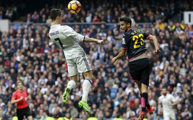 Vì sao C.Ronaldo đánh đầu khủng khiếp đến vậy? - 3 Vì sao C.Ronaldo đánh đầu khủng khiếp đến vậy? - 3