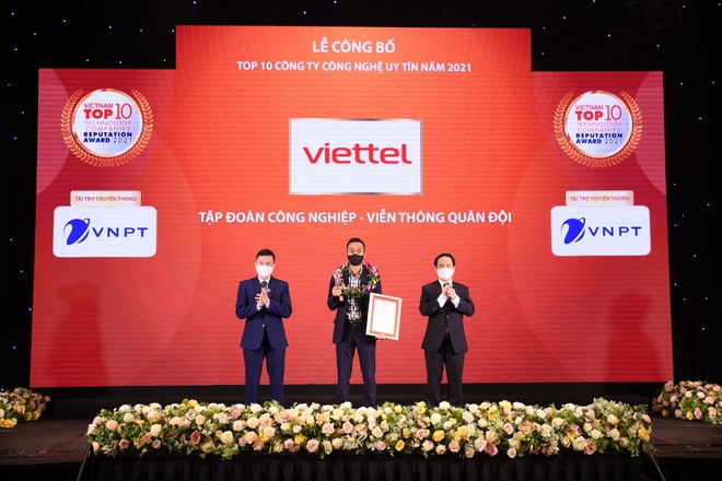Viettel đứng đầu bảng xếp hạng Top 10 công ty công nghệ thông tin - Viễn thông uy tín - 1 Viettel đứng đầu bảng xếp hạng Top 10 công ty công nghệ thông tin - Viễn thông uy tín - 1