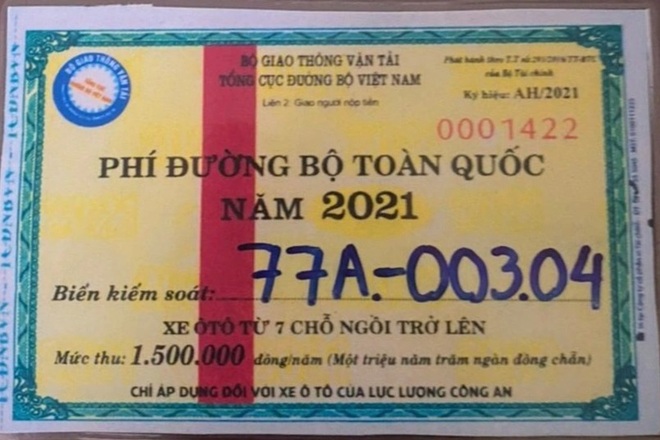 3 lái xe của Cục Quản lý thị trường sử dụng vé thu phí đường bộ giả - 1