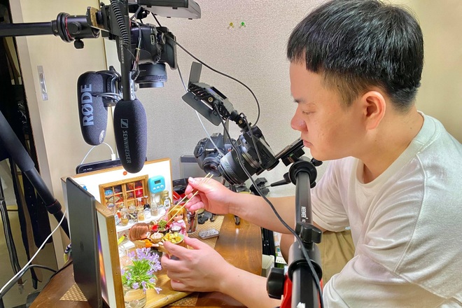 Chàng kỹ sư Việt làm món ăn đối lập bà Tân Vlog gây sốt ở Nhật - 1 Chàng kỹ sư Việt làm món ăn đối lập bà Tân Vlog gây sốt ở Nhật - 1