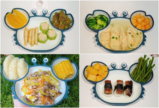 Mẹ bỉm sữa Hà Nội bày trí bữa ăn dặm cho con đẹp như nhà hàng - 4 Mẹ bỉm sữa Hà Nội bày trí bữa ăn dặm cho con đẹp như nhà hàng - 4