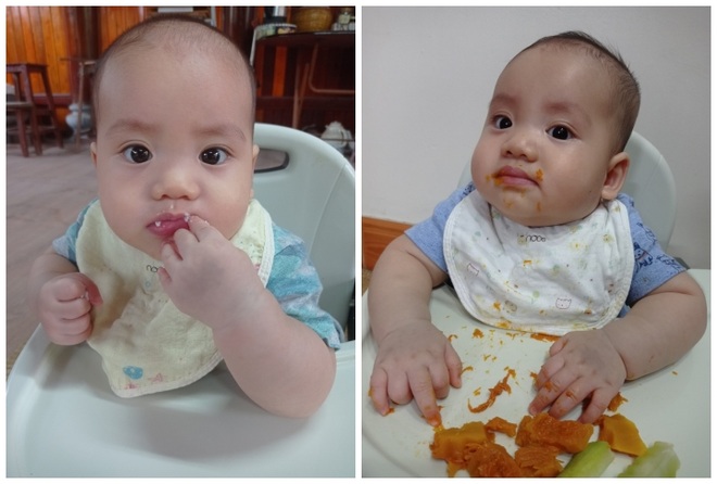 Mẹ bỉm sữa Hà Nội bày trí bữa ăn dặm cho con đẹp như nhà hàng - 1 Mẹ bỉm sữa Hà Nội bày trí bữa ăn dặm cho con đẹp như nhà hàng - 1