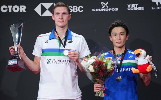 Axelsen vượt qua Momota để vô địch giải cầu lông Đan Mạch - 1 Axelsen vượt qua Momota để vô địch giải cầu lông Đan Mạch - 1