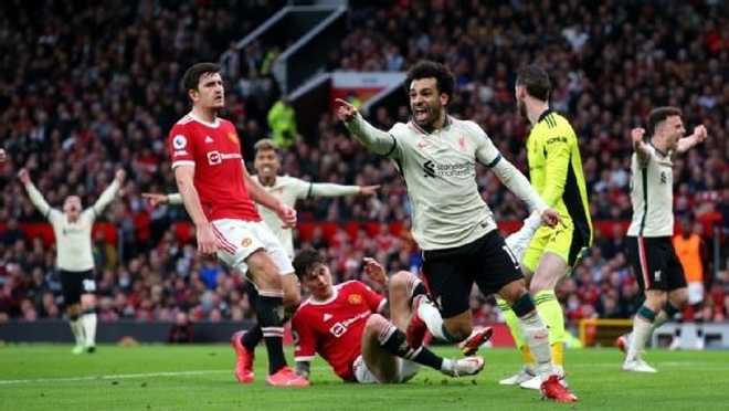 Salah lập kỷ lục ấn tượng sau cú hattrick vào lưới Man Utd - 1