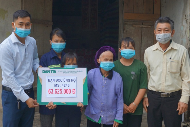 Bạn đọc Dân trí giúp đỡ 3 đứa bé mồ côi cha hơn 130 triệu đồng - 2 Bạn đọc Dân trí giúp đỡ 3 đứa bé mồ côi cha hơn 130 triệu đồng - 2