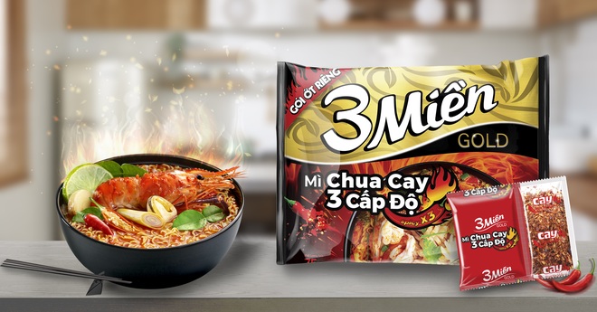 Uniben ra mắt Mì 3 Miền chua cay 3 cấp độ mới - chua cay chuẩn vị mỗi người - 1 Uniben ra mắt Mì 3 Miền chua cay 3 cấp độ mới - chua cay chuẩn vị mỗi người - 1