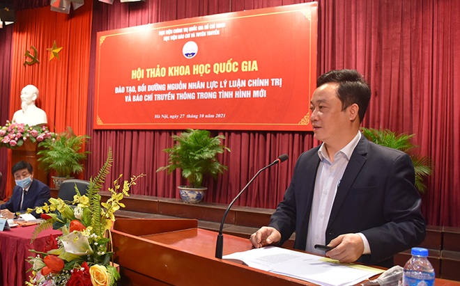 Đào tạo nhân lực báo chí vững như kiềng 3 chân trong tình hình mới - 3 Đào tạo nhân lực báo chí vững như kiềng 3 chân trong tình hình mới - 3