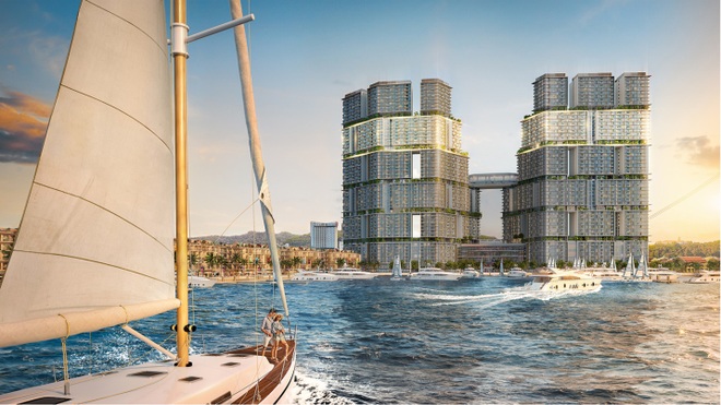 Người khổng lồ Aedas: Sun Marina Town là kết tinh giữa kiến trúc thế giới và vịnh di sản - 2 Người khổng lồ Aedas: Sun Marina Town là kết tinh giữa kiến trúc thế giới và vịnh di sản - 2