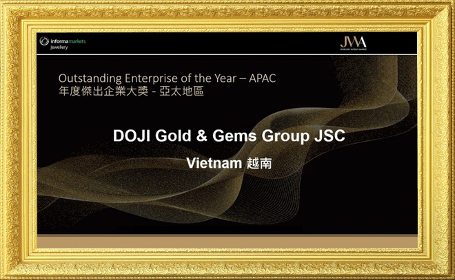 DOJI khẳng định vị thế đầu ngành trang sức vàng bạc đá quý trong các bảng xếp hạng 2021 - 2 DOJI khẳng định vị thế đầu ngành trang sức vàng bạc đá quý trong các bảng xếp hạng 2021 - 2