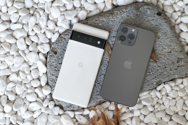 iPhone 13 Pro Max đọ dáng Pixel 6 Pro - 1 iPhone 13 Pro Max đọ dáng Pixel 6 Pro - 1