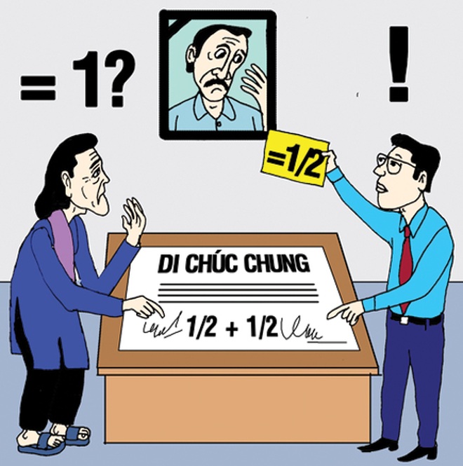 Sự thay đổi bất ngờ về luật của di chúc chung vợ chồng - 1 Sự thay đổi bất ngờ về luật của di chúc chung vợ chồng - 1