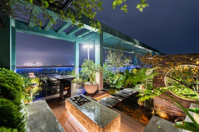 Loạt penthouse ở Việt Nam bao quanh bởi vườn quê đủ rau xanh, cây trái - 7 Loạt penthouse ở Việt Nam bao quanh bởi vườn quê đủ rau xanh, cây trái - 7