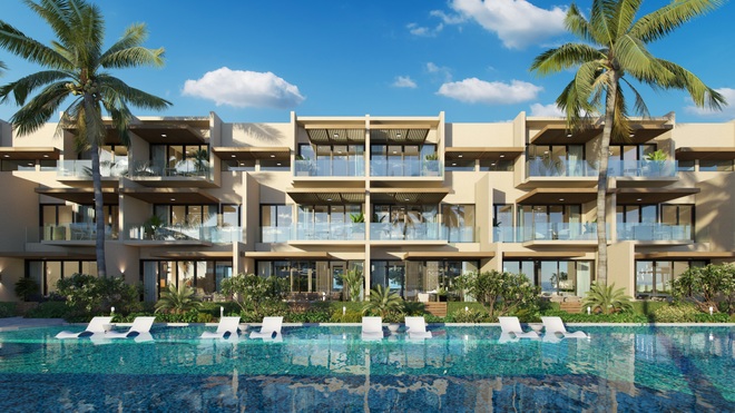 Nhà phố The Song - ốc đảo resort giữa lòng đô thị biển Thanh Long Bay - 1 Nhà phố The Song - ốc đảo resort giữa lòng đô thị biển Thanh Long Bay - 1